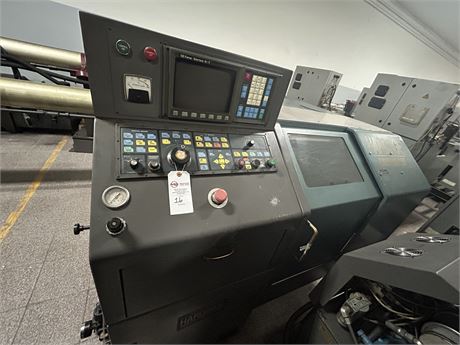 Hardinge #CS-GT, CNC gang tool lathe, 19" swing, 1.6" bar, 11" turning length, 12.5" X, 11" Z, 5000 RPM, 3