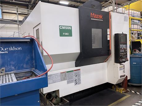 Mazak #VCU-500C, CNC vertical machining center, 30 automatic tool changer, 39.3" X, 19.8" Y, 20" Z, 12000