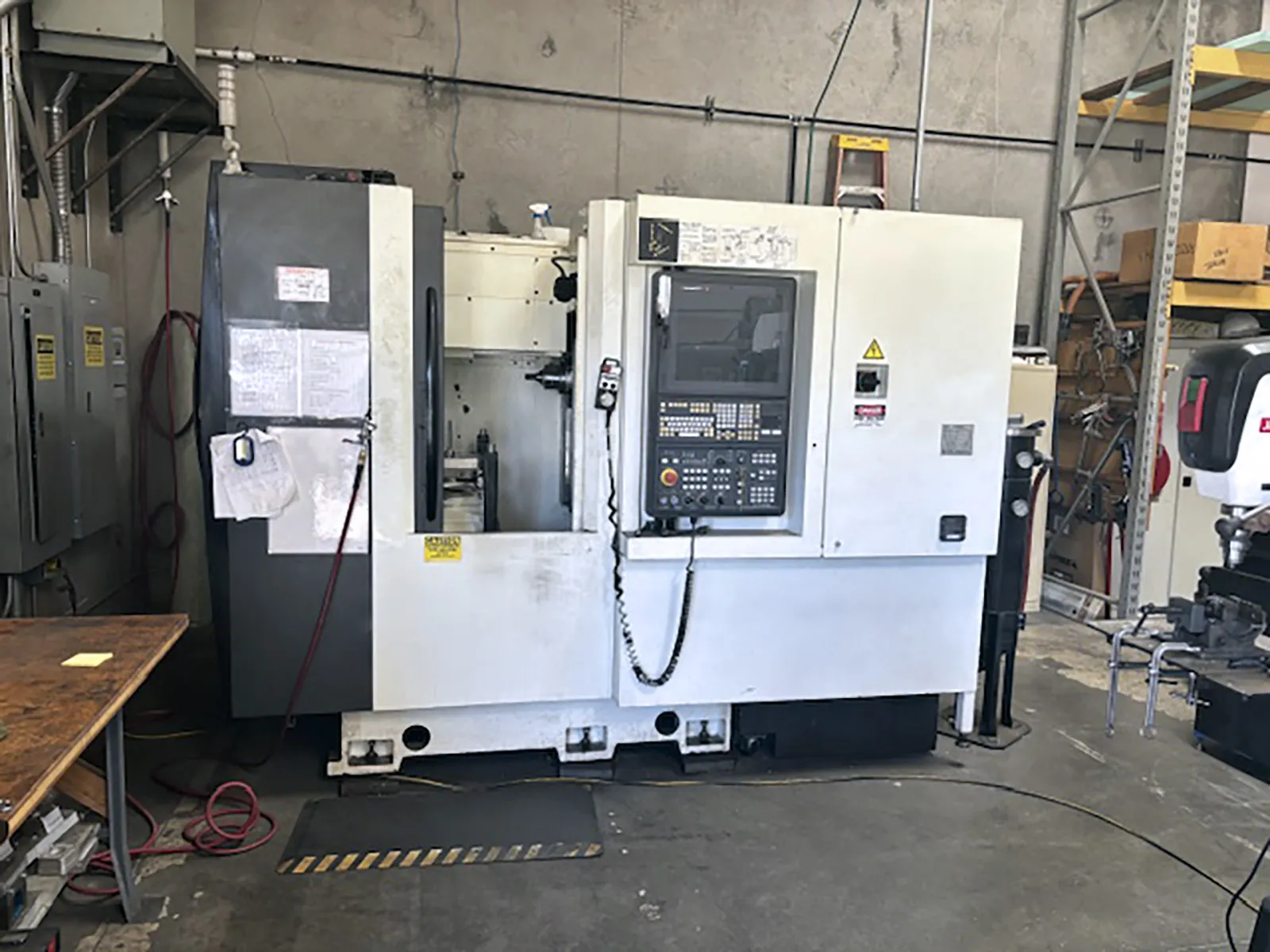 Kitamura #MyCenter-HX250iG, CNC horizontal machining center, 40 automatic tool changer, 12" X, 12" Y, 13" Z