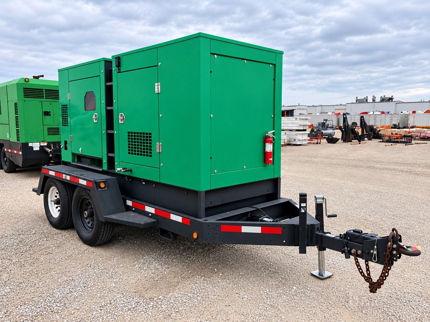 190 KW Magnum #MMG235, diesel generator set, 240/480 Volts, 3-phase, 12771 hours, John Deere #6068HF engine