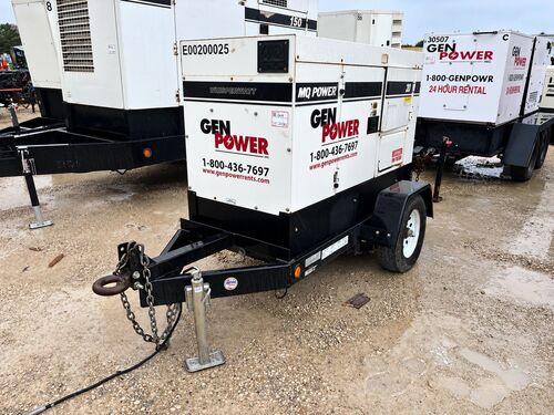 20 KW Multiquip #DCA-20SPXU4F, diesel generator set, 120/240 Volts, 1-phase, 2444 hours, Isuzu #BZ4LE2R