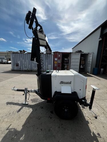 Allmand #NL-GR-6K, 6 KW light tower, LED, Kubota diesel engine, 4012 hours, 2022