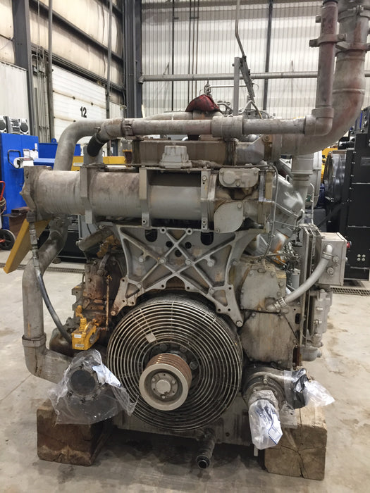 860 HP @ 1200 RPM, Caterpillar #3512-TALE, natural gas engine, S/N JNJ01301