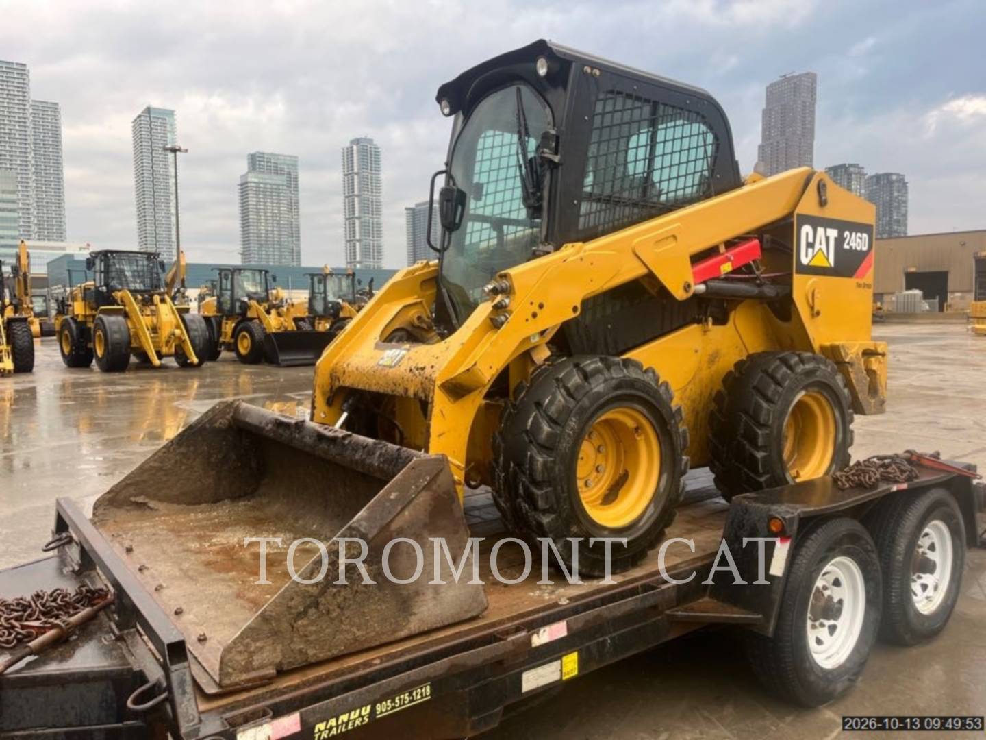 Cat 246D, Skid Steer Loader, 2209 hours, S/N: BYF05007, 2019