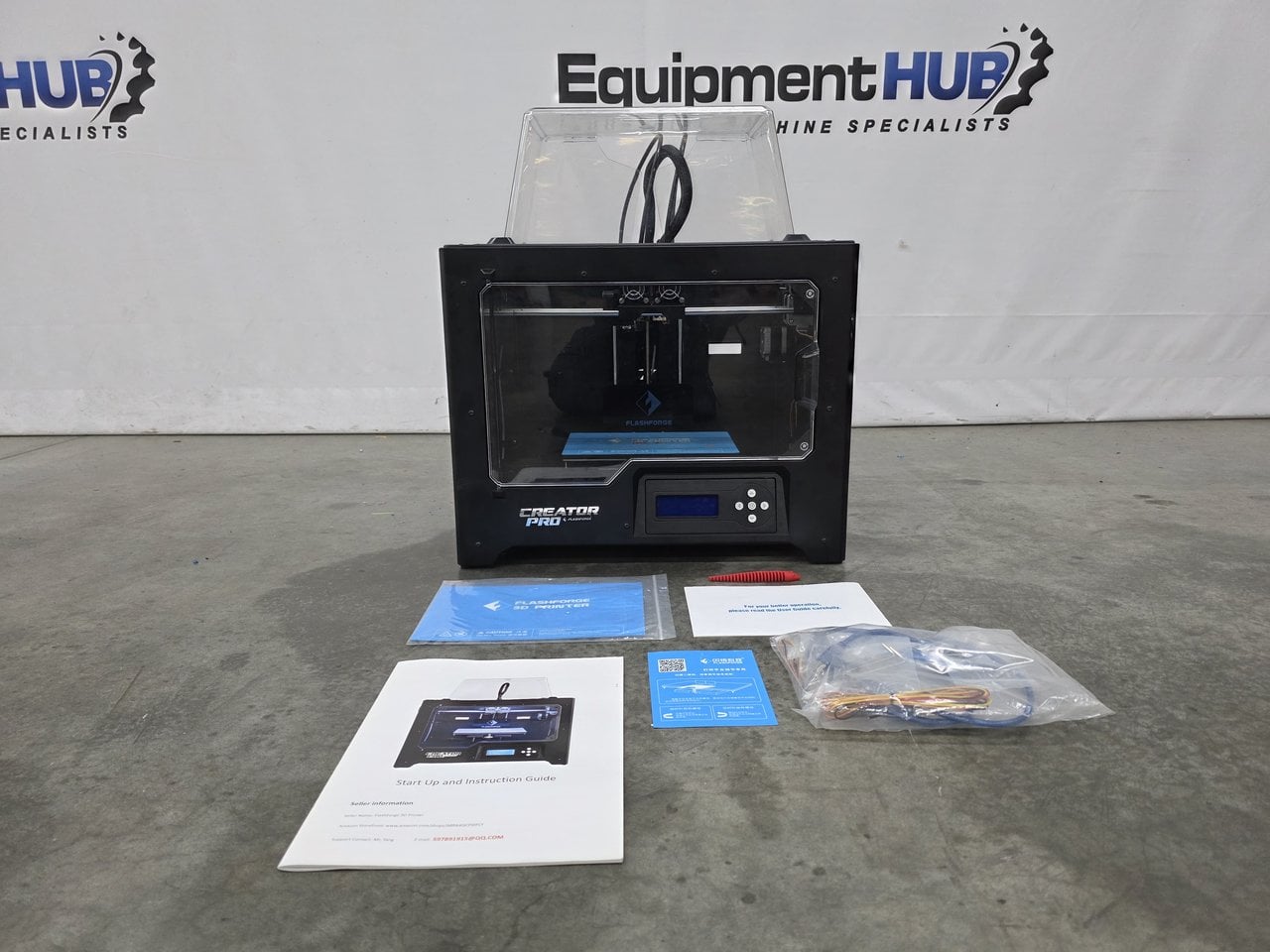 Flashforge #Creator-Pro, dual extruder 3D printer, 227 x 148 x 150mm build volumn, Flashforge LCD Control