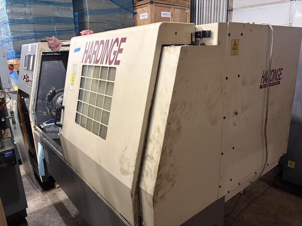 Hardinge #Cobra-65, CNC lathe, 21" swing, 10" chuck, 2.5" bar, 10.5" diameter, 31" length, 7.5 HP, 4500 RPM