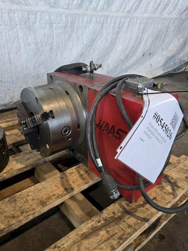 Haas, 4th axis rotary indexer