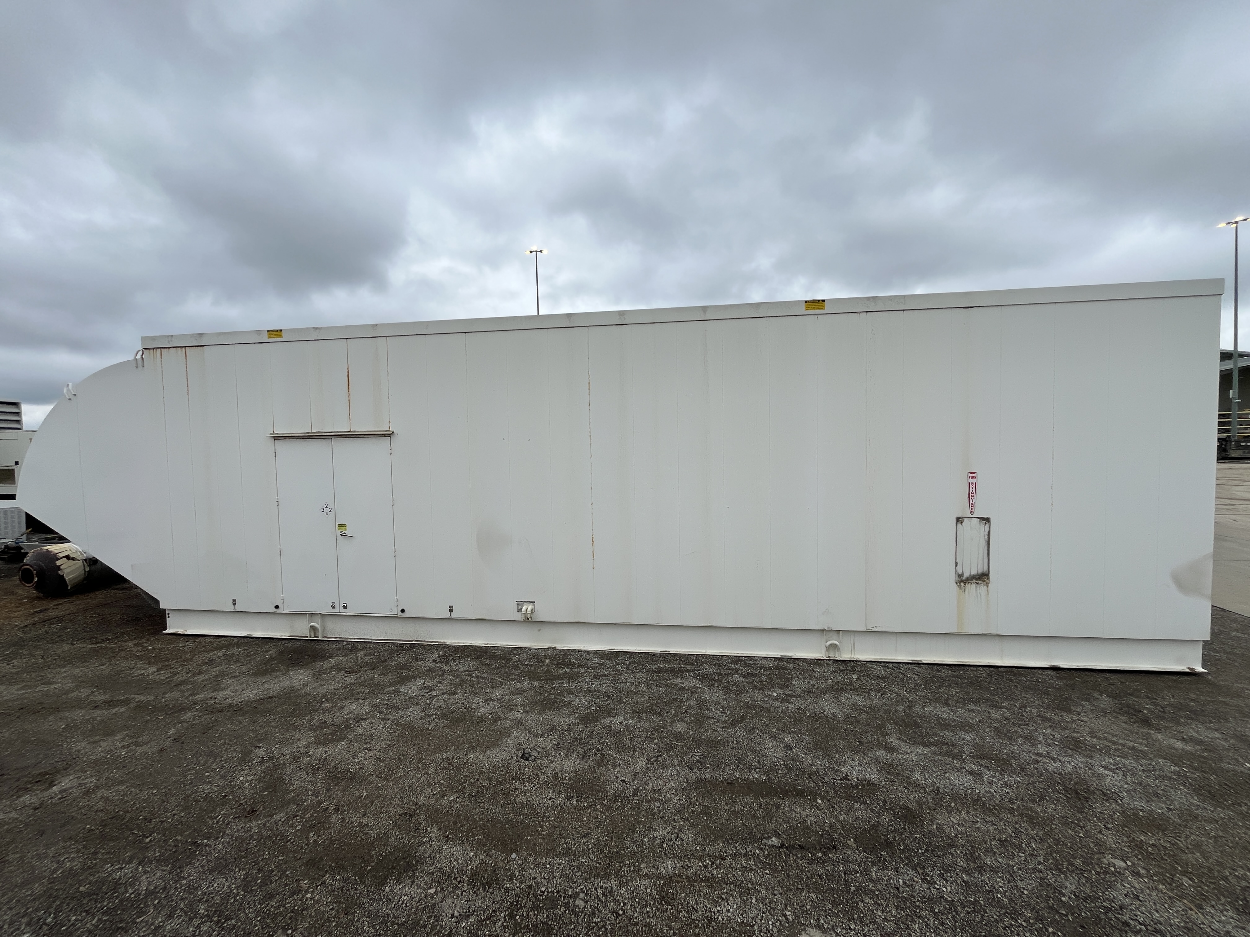 1500 KW Cummins #DQGAB, diesel generator, enclosed, 277/480 Volts, 404 hours, 2007