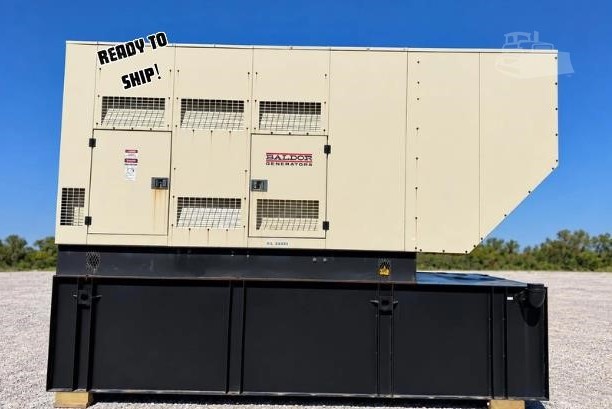 350 KW Baldor #IDLC350-3JU, Diesel Generator, 480 Volts, 1800 RPM, 538 HP John Deere engine, 1,300 gallon