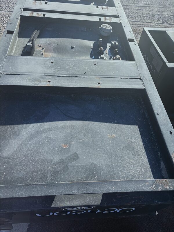 250 gallon E & CA, UL fuel tank base, 44" W x 94.5" L x 19.5" H, for Caterpillar C15/3406