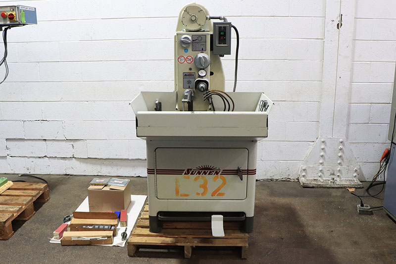 Sunnen #MBB-1660-D, horizontal hone, .060"-6.5" ID range, 16" bore length, (12) 200-2500 RPM, 1/2 HP, 230-460