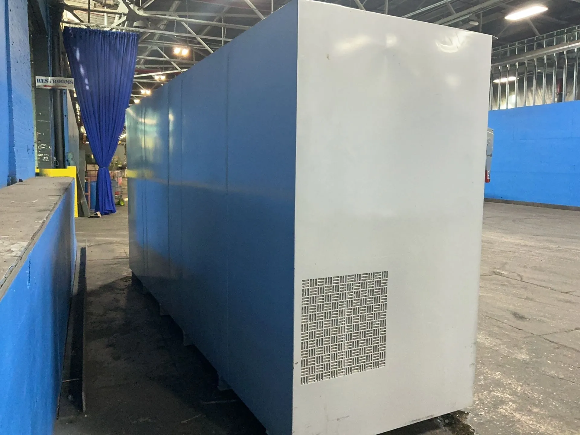 FCX Systems #PFC410-V-40-FM-12P-2, solid-state frequency converter, 456 KVA, 410 KW, 1316 A, digital control