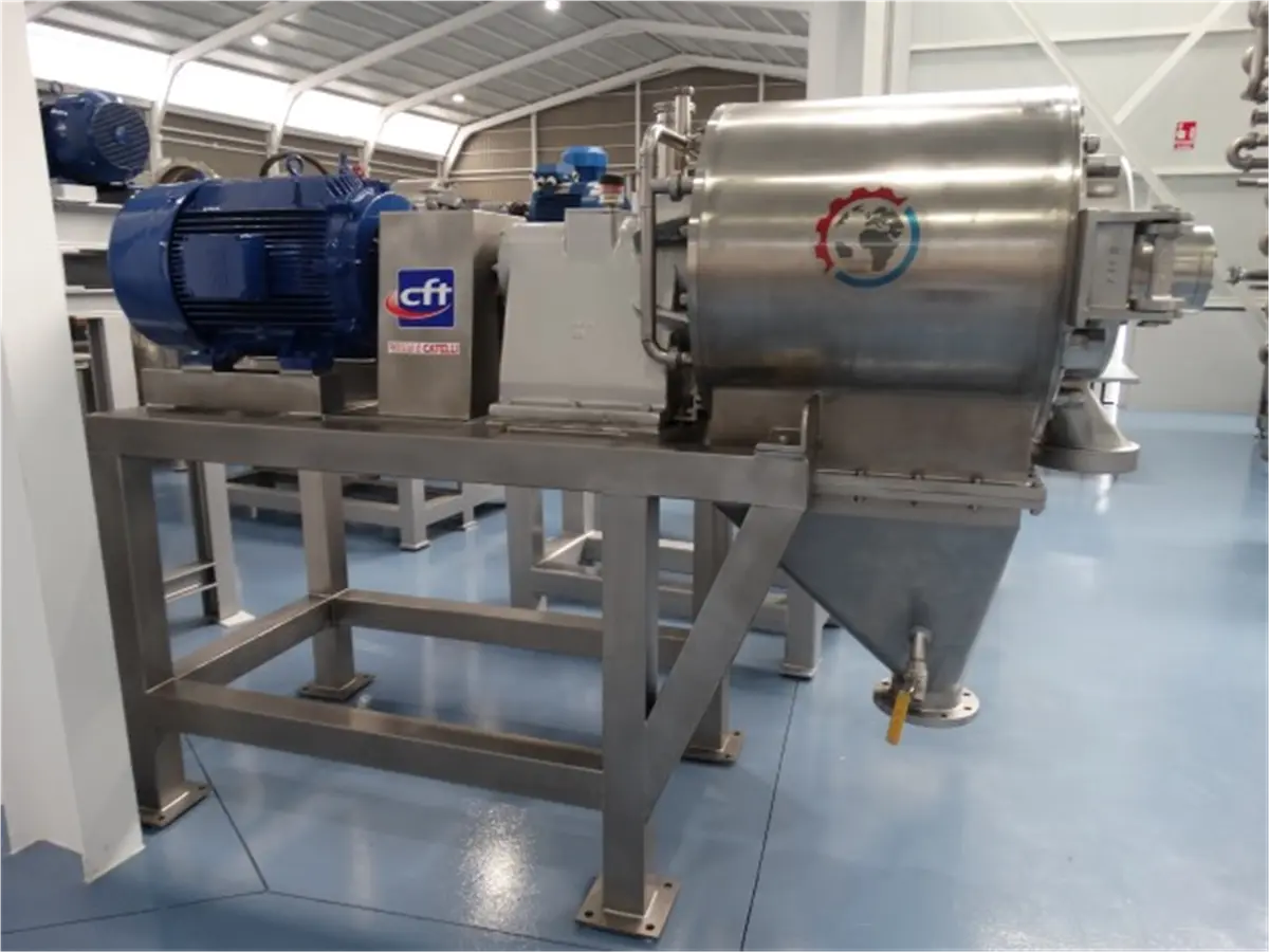 Rossi & Catelli #Butterfly, turbo extractor, type F/60/6R, 60 tons/h