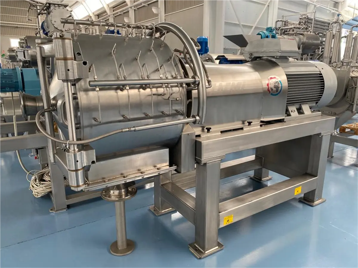 Zacmi #1109-P-100, single turbo pulper, Stainless Steel, 100000 kg/h, 90 KVA, 400/460 V.