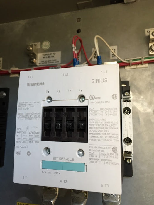 Siemens Sirius, electrical contactor, 3RT1056-6, Multi-Voltage, new