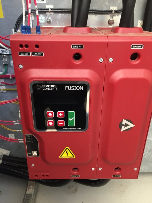 Compact Fusion, power controller, 3 phase, phase angle/zero cross burst firing mode, analog control, 24-600