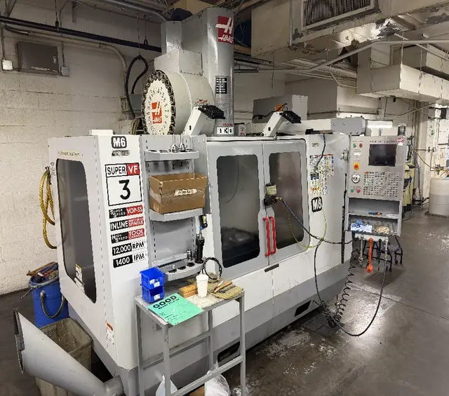 Haas #VF-3SS, CNC Vertical Machining Center, 40" X, 20" Y, 25" Z, 12,000 RPM, CAT 40, 24 automatic tool