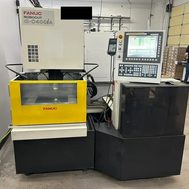 Fanuc #Robocut-a-C400iA, Wire Electrical Discharge Machine, 14.6" X, 10.6" Y, 10" Z, 2.36" x 2.36" U/V