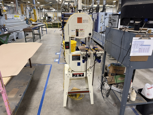 12" Jet #JWBS-12OS, Open Stand Band Saw