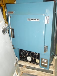 Image for 18" width x 18" H x 18" D Blue M #OV-580C, box oven, 572 Degrees Fahrenheit, 19 amp, 240 V., with data recorder
