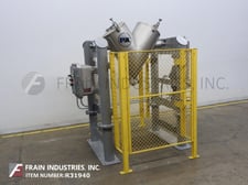 Image for 5 cu.ft. Patterson, 316 Stainless Steel twin shell mixer, (2) 18" ID product ports, 6" ID discharge w/51" ground clearance, 7 -1/2 HP