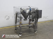 Image for 2 cu.ft. Patterson, 316 Stainless Steel twin shell mixer, (2) 12" ID product ports, 6" ID discharge w/36" ground clearance