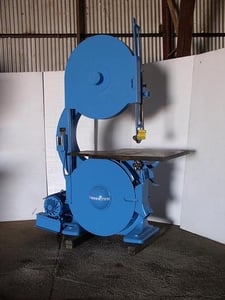 Image for 36" Tannewitz #G1E, vertical band saw, 36" wheel diameter, 20" under guide capacity, S/N 76041