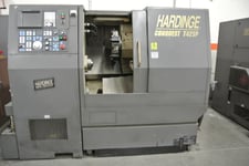 Image for Hardinge #Conquest-T42, super precision lathe, 19.5" swing, 6" chuck, 1.6" bar, programmable tailstock, tool holders, Fanuc 18T, 12 turret, 1997