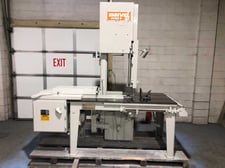 Image for 18" Marvel #8MK-1, vertical band saw, 2 HP, 18" x 1" x .035" blade, 24.5" x33" work table