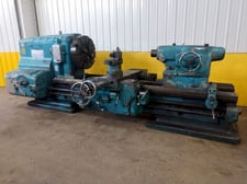 Image for 46" x 72" American #Pacemaker, heavy duty engine lathe, 28" chk, 4-jaw, 3" hole, 40 HP, #14548