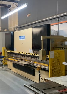 Image for 200 Ton, U.S. Industrial #USI200-13, hydraulic press brake, 13' overall, 124" between housing, 2.75" str, 2008