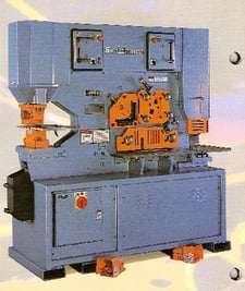 Image for 6" x 6" x 1/2" Scotchman #DO-8514-20M, hydraulic ironworker, 85 ton, punch jog