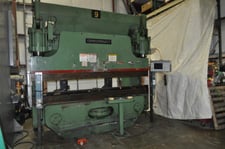 Image for 350 Ton, Cincinnati #350-AF10, hydraulic press brake, 12' overall, 10" stroke, 18" daylight, 126" between housing, 10" throat, foot pedal