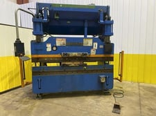 Image for 90 Ton, Cincinnati #90FMX6, hydraulic press brake, 8' overall, 78" between housing, automatic crowning, power Back Gauge, electric foot trip, #15766
