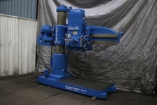 Image for 5' -13" Carlton #3A, radial drill, power arm elevation, powered traverse/clamping, #74887