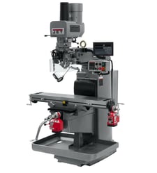 Image for Jet #JTM-1050VS2, 10" x50" table, variable speed mill, lead worklamp & spindle guard, 3 HP, new