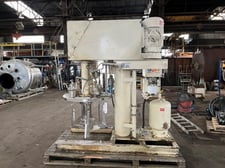 Image for 100 gallon Ross #PVM100, Triple Motion Vacuum Mixer, 304SS Construction, Anchor Agitator With Bottom And Sidewall Scrappers, Driven By 10 Hp Xp Motor, 230/460 V., 1999