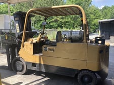 Image for 30000 lb. Caterpillar, forklift, 24" load center, 85" fork height, cushion tires, LP gas, #11581