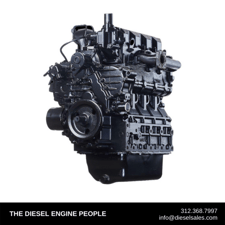 Image for 32 HP @ 3000 RPM Kubota #D1402, Engine Assembly, remanufactured