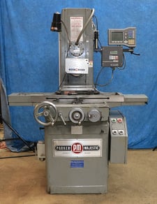 Image for 6" x 18" Parker #2Z, hand feed surface grinder, Acu-Rite 2-Axis digital read out, Walker chuck, 2 HP spindle, power elevation, electronic variable speed, 1984