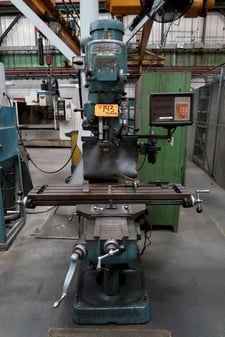 Image for Bridgeport #2J, vertical milling machine, 9" x42" table, 1.5 HP, R-8, Anilam Mini Wizard digital read out, #14140J