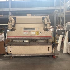 Image for 90 Ton, Cincinnati #90PF6, hydraulic press brake, 8' overall, 78" between housing, 2-Axis Back Gauge, upgraded CNC controller, 1995