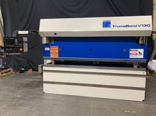 Image for 130 Ton, Trumpf #V130, 8-Axis CNC hydraulic press brake, 10' overall, S/N 885057