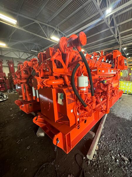 1350 KW Waukesha #VHP7044GSI, S5 - ESM2, 1200 RPM, 60 Hz, 480 Volts