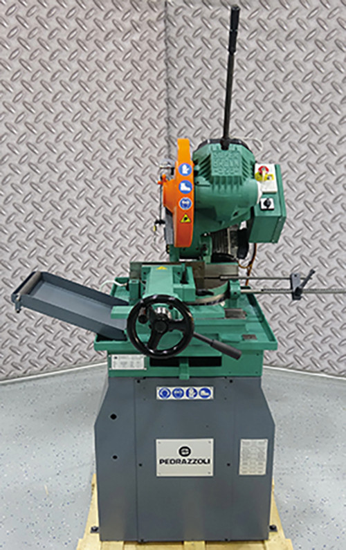 4" Pedrazzoli #Super-Brown-350-MRM, Manual Circular Cold Saw, 480V 3ph, new