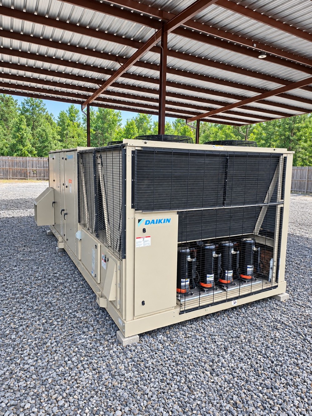 35 Ton, Daikin Rebel, package AC unit, gas heat, R410A, 460 V., 3 Ph.