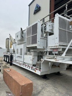 40 MVA 132000/66000 Primary, 12600Y/7275/7620 Secondary, Delta Star Star mobile transformer