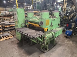 30" x .5" Hammerle #50/750, 19-Roll Straightener, 50mm Roll Diameter, 750mm Max Part Width