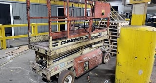 JLG #CM-2033, electric scissor lift For Sale | Surplus Record