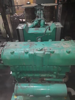 1200 KW Cummins #CW-COP-16V180-6, Natural Gas Generator Set, 1375 KVA, 480 V, Cw-81-g Engine, 1998